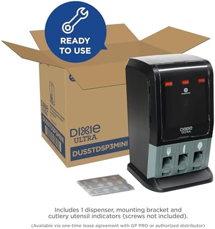 dixie ultra® smartstock® mini tri-tower cutlery dispenser by, view 11
