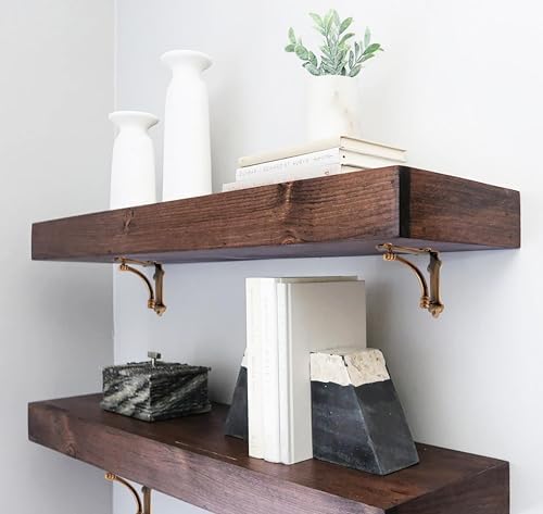 nach decorative shelf brackets, 4 pack of 5.25, package contents