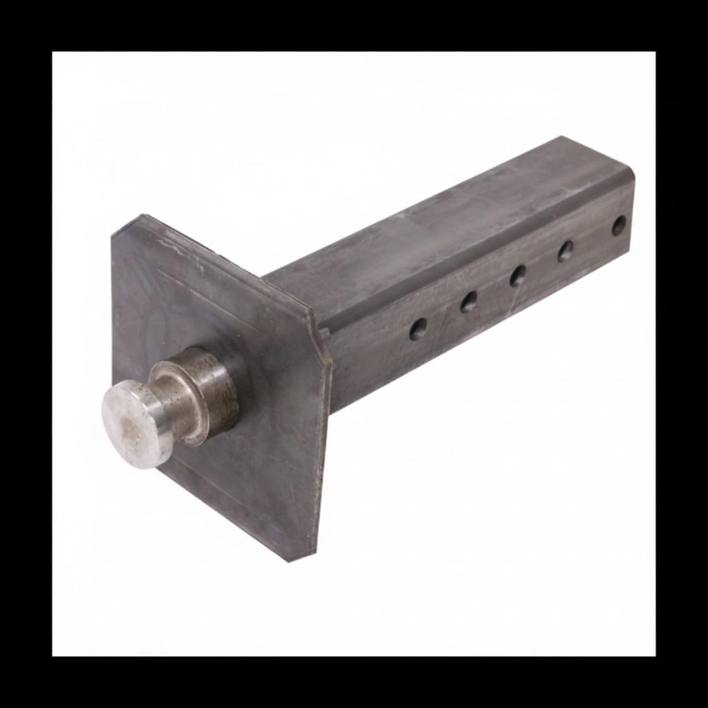 Gooseneck to 5th Wheel Trailer Coupler Adapter - 25K - Inner Tube - Square - 25K