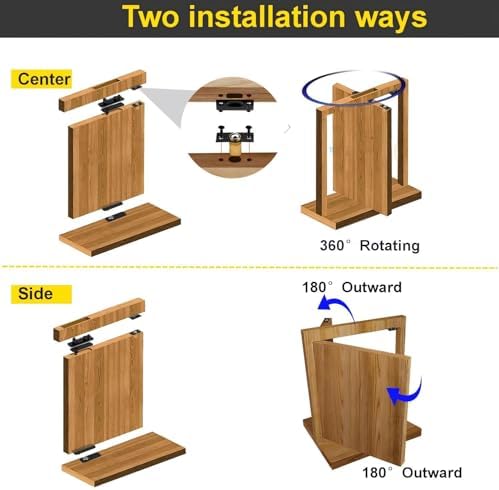 hidden door pivot hinge,600lbs load-bearing,thickened solid steel, package contents