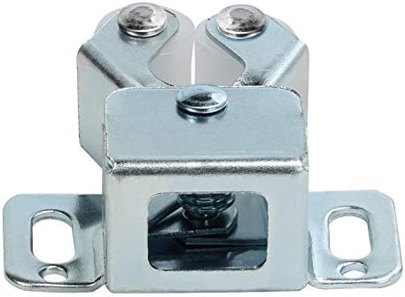 rok hardware 50 pack of zinc double roller on a desk or shelf