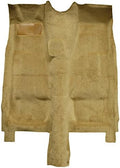 Replacement Auto Carpet Floor Liner - Molded Cutpile - fits 1976-1981 Pontiac Firebird Trans Am 4 Speed Manual Floor Shift Factory (Doeskin/Camel Tan)