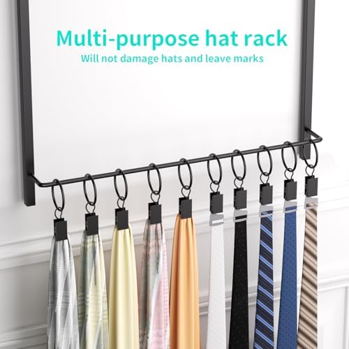 hapirm over door hat rack - 3 tier on a desk or shelf