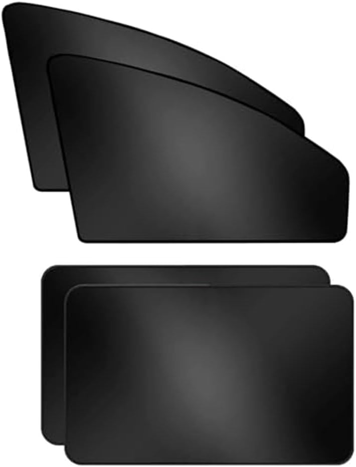 Car Side Window Sun Shades for Honda Prologue 2024–2025 2026 BEV3, Automotive Privacy Screen Heat Shield Sun Glare Blocker Window Blinds Vehicle Interior Accessories,Black