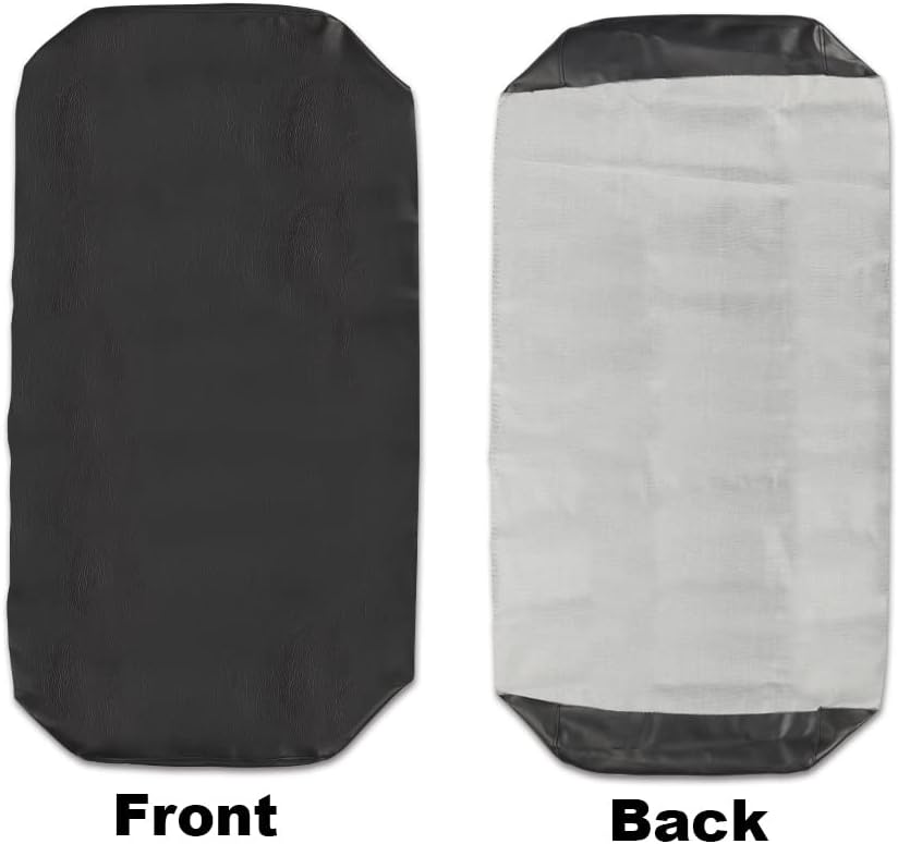 G-PLUS Soft Seat Cover Protector Compatible with Polaris Ranger 400 500 570 800 RZR UTV 2010-2014 4x4 Midsize Lower Seat Cover, Black