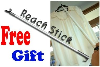 prince hanger tension pole closet system — no-renovation on a desk or shelf
