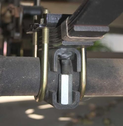 5200, 6000 7000# Under/Over Conversion Trailer Axle Flip Kit RV Camper 3" Tube