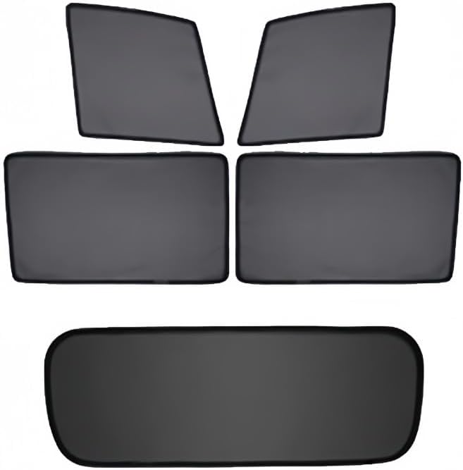 Car Window Shades Compatible with Honda Civic 1996-2000, Breathable Car Side Window Sun Shade UV Protection Privacy Covers Blackout Auto Camping Accessories