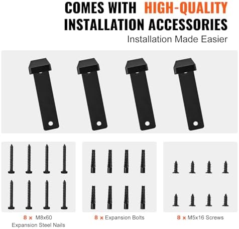 vevor shelf bracket 16 x 6 in, 4, package contents