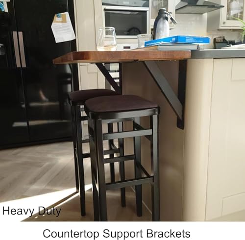 wdwlbsm 2pcs shelf bracket heavy duty 12 inch showing dimensions