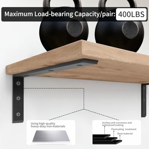 countertop support brackets 10 inch heavy duty 0.4, close-up detail