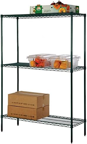 Omega 21" Deep x 42" Wide x 96" High 3 Tier Freezer Starter Shelving Unit by OmegaProductsCorporation