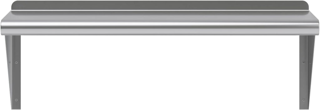 amgood 12 in. x 30 in. stainless steel, side view