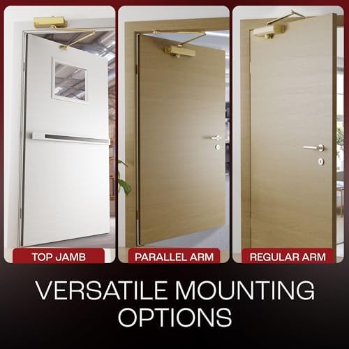primeware dc-600 adjustable automatic door closers for home, close-up detail