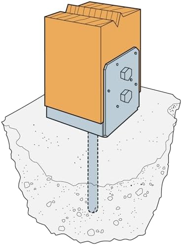simpson strong-tie abu zmax abu66z galvanized adjustable standoff on a desk or shelf