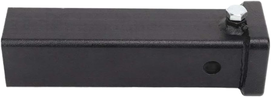 2 Inch Trailer Hitch Receiver Tubing 10 Inch Long Tow Bar Mount Compatible with RV Camper Caravan