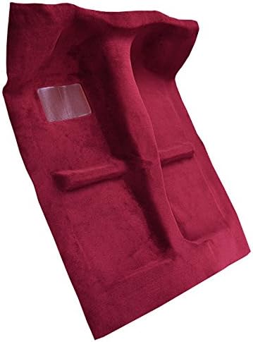 Replacement Auto Carpet Floor Liner - Molded Cutpile - fits 1988-1993 Mazda B2200 Regular Cab (Black)