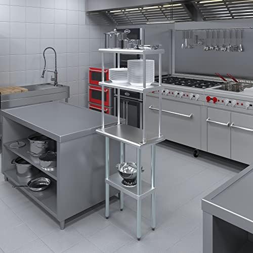 amgood 14 in. x 24 in. stainless steel showing dimensions