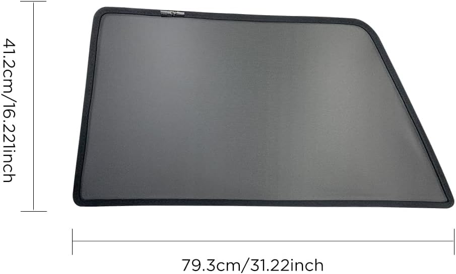FEISHILINIYA Magnetic Car Rear Window Sunshades for Toyota for 4RUNNER 2011-2021 with for Passenger Side Window Curtain Sun Shades Privacy Visor for 4Runner Accessories (1 Set/ 2PCS)