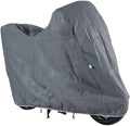 Motorcycle Cover All Season Universal Waterproof Sun Outdoor and Indoor Protection (Large)