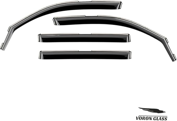 Voron Glass in-Channel Extra Durable Rain Guards - Image 7
