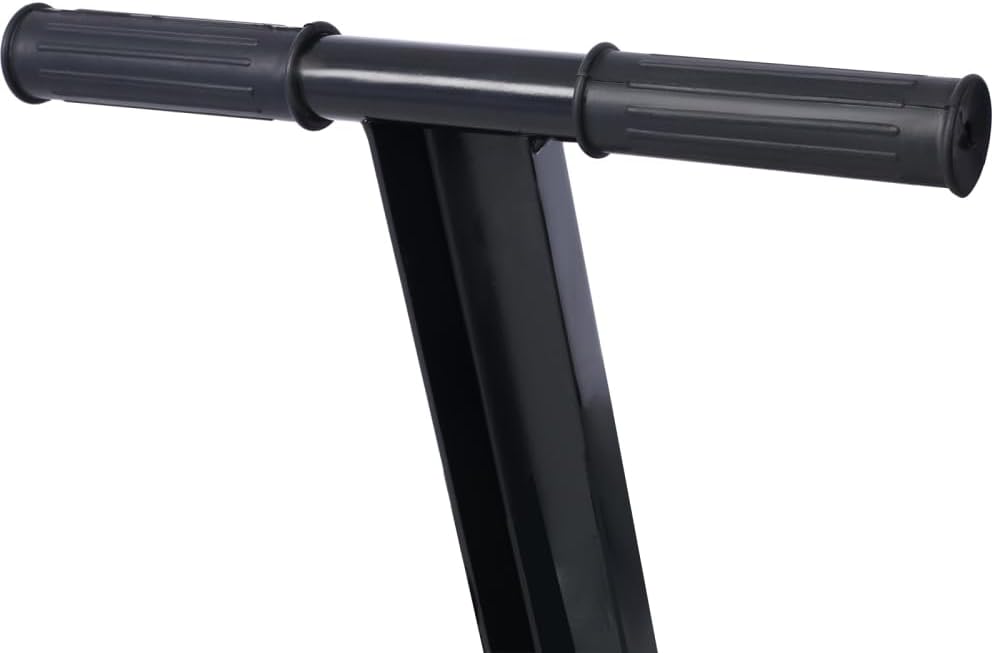 Trailer Dolly with Pneumatic Tires - 600 Lb. Maximum Tongue Weight Capacity, Black Color (Black)