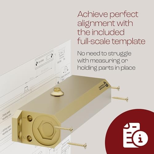 primeware dc-600 adjustable automatic door closers for home, package contents