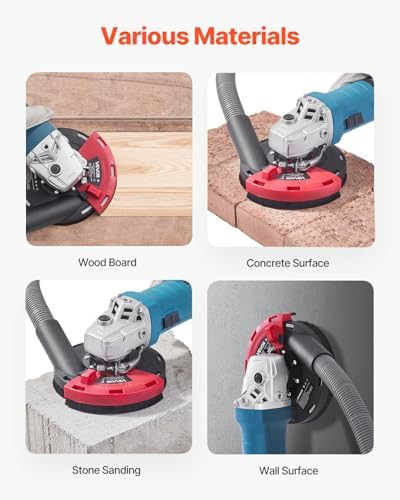 vevor grinding dust shroud for angle grinder, universal, package contents