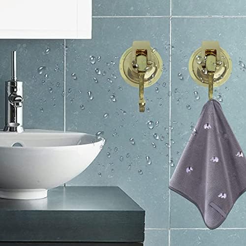 heavy duty vacuum suction shower hooks glass suction, close-up detail
