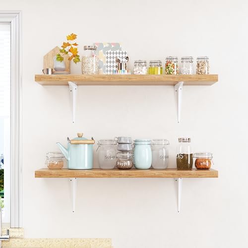 shelf brackets 10 inch, white metal brackets for, package contents