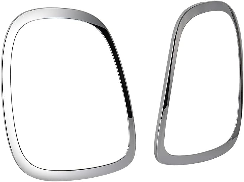 Compatible with 2014-2023 BMW Mini Cooper F55 F56 F57 MC2812101 MC2813101 Taillight Trim Ring Driver Passenger Sides (Glossy Black)