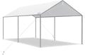 quictent 10x15 ft heavy duty car canopy galvanized, main product view