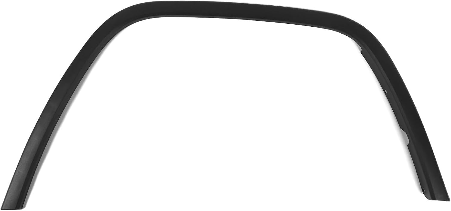 JOLONG Front Right Fender Flare for Jeep Grand Cherokee 2011-2016 | Textured Black Wheel Arch Trim Molding Passenger Side Replacemnet for Fender Cover CH1291106 1MP38RXFAE