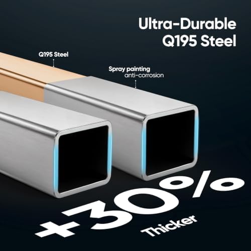 quictent 20x20 ft heavy duty 2-car metal carport on a desk or shelf