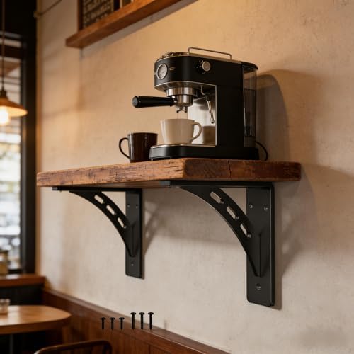 12 inch x 10 inch heavy duty bracket,granite, front angle view