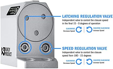 nuk3y 9000 series grade 1 heavy duty door shown in use