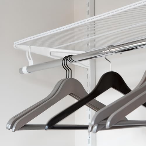 menkxi 12 pcs track locking shelf bracket, 12 showing dimensions