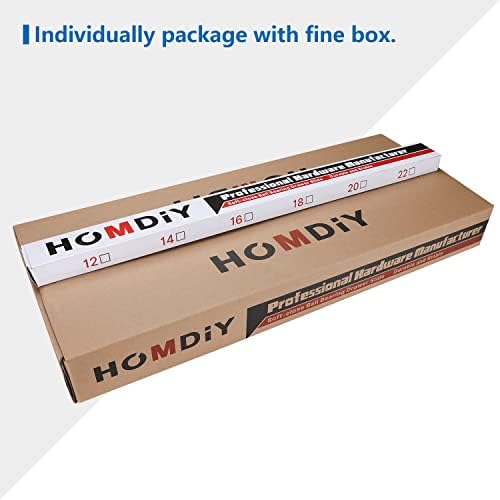 homdiy 10 pair soft close drawer slides 22 on a desk or shelf