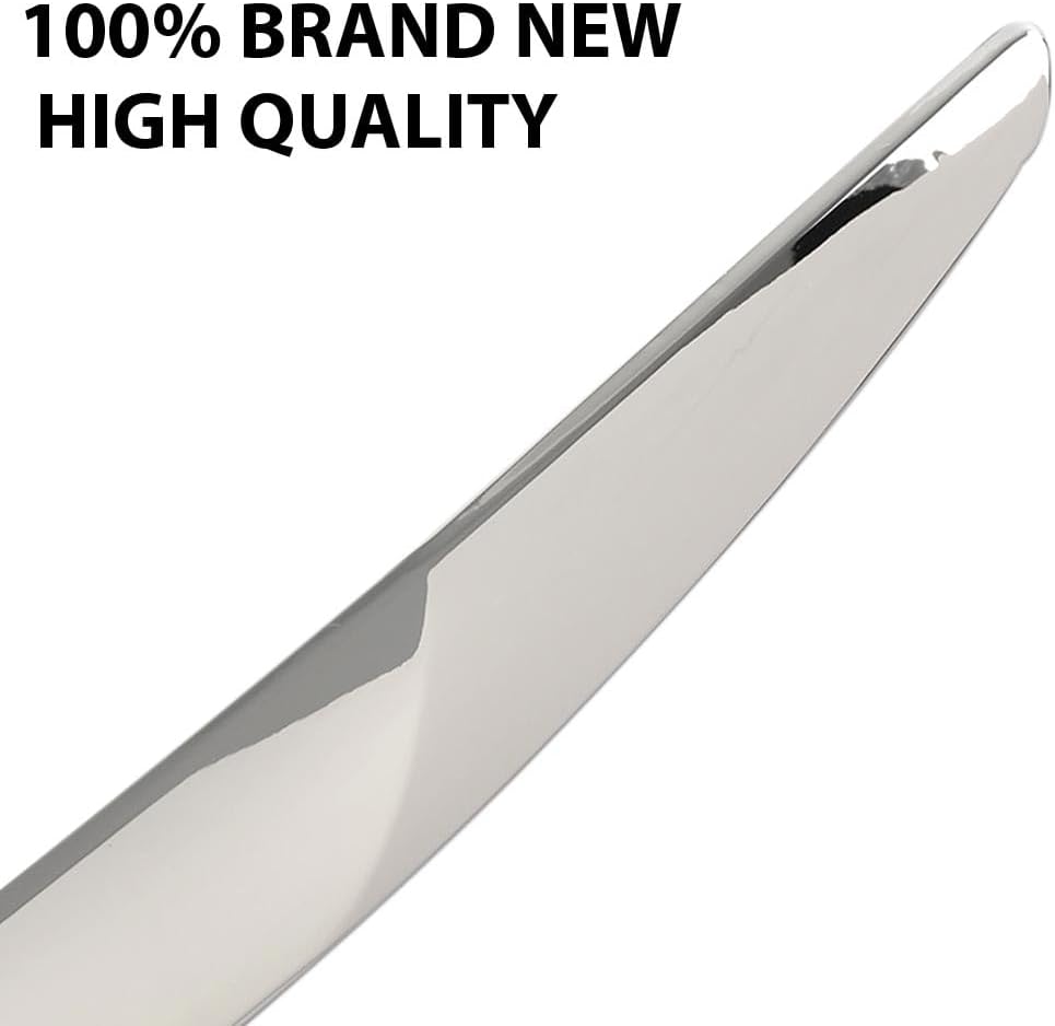 PIT66 Front Grille Hood Moulding Fit Hyun.dai Sonata 2011-2013 Chrome Trim | Grill Fit Hyun.dai Sonata GL, GLS, Limited, SE (2011-2013) and 2.0T, 2.0T Limited (2011-2012). Replaces 863553S101, HY1235101