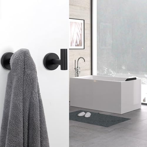 nearmoon bath towel hooks- sus 304 stainless steel on a desk or shelf