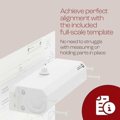 primeware dc-600 adjustable automatic door closers for home on a desk or shelf