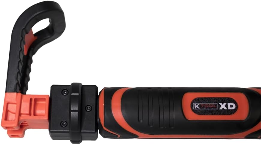 K Tool International 73325XD ISN Underhood Work Light 1600 Lumen Motion Sensor Telescoping 47 to 79 Inch Adjustable Angle Low Profile Aluminum Rechargeable Shop Light