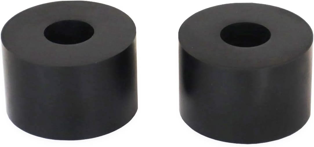 Shocker Replacement Bump Stop Cushion Kit, Fits Gooseneck Surge Air Hitch (HD Black)