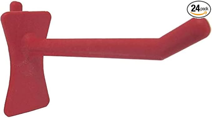 PegPro® 2" Hooks Kit for Standard “Wood Fiber” pegboard – Durable Plastic by PegPro%C2%AE