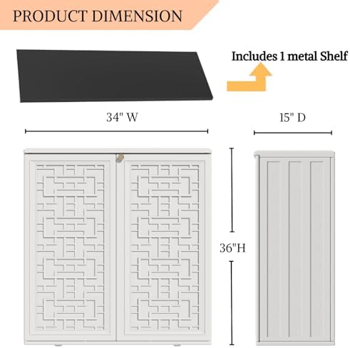 zzm hdpe outdoor storage shed, outdoor plastic storage, view 9
