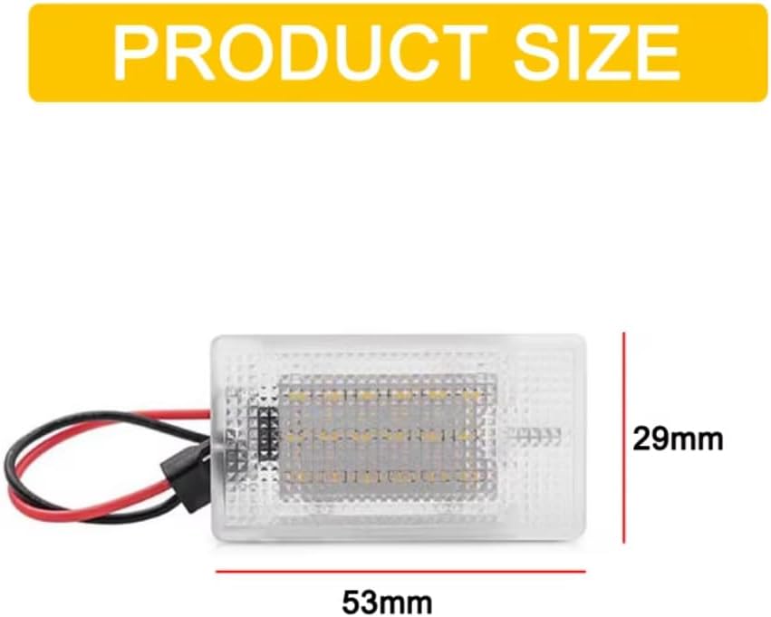 Car Trunk Light for Ford Orion Puma Sierra Tourneo Courier Transit, Luggage Trunk Lamp Luggage Compartment Light Assembly