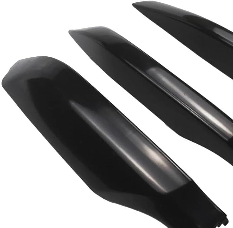 Rooftop Cargo Carrier ABS Roof Rack Bar Rail End Protection Cover Shell 4PCS for Toyota for Land for Cruiser for Prado for Fj150 2010-2018 Roof Racks Boxes