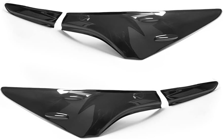 Tail Light Lamp Cover Guard Trim 4Pcs Tail Light Frame Bezels Decoration Compatible with Toyota Camry 2024 2023 2022 2021 2020 2019 2018 Accessories