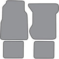 Carpet Floor Mats - Complete Die Cut Cutpile - fits 1974-1976 Lincoln Mark IV (Red)
