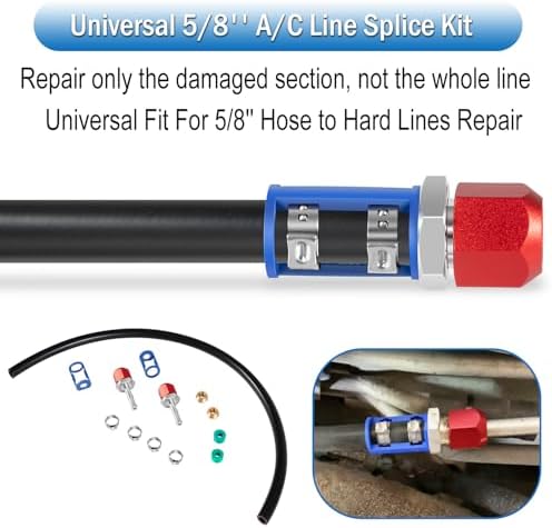 800-670 ac line repair kit a/c splice kit shown in use